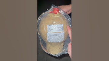 8" Gold Titanium Willow Popping Flower Pistil w/Big Red Ring w/Silver Tail #displayshells