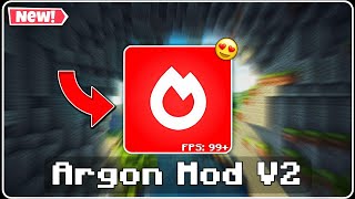 Argon Client V2 For Minecraft PE 1.26+ | MCPE Argon V2 Client ( FPS BOOST )