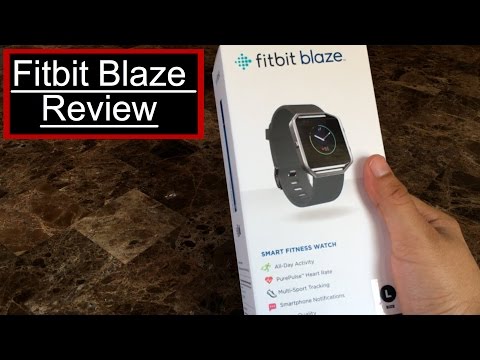 Fitbit Blaze Review Video