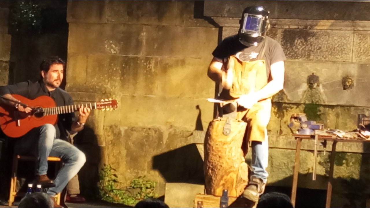 Arte-Facto. Un performance de Alfredo Zarazaga y Paco Vidal en Sures Festival