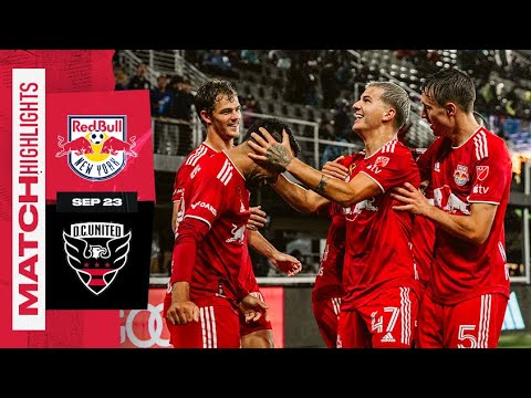 DC United New York Red Bulls Goals And Highlights