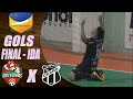 FINAL - Gols Dois Vizinhos X Ceará - Jogo de Ida Copa do Brasil de Futsal 2020 (15/12/2020)