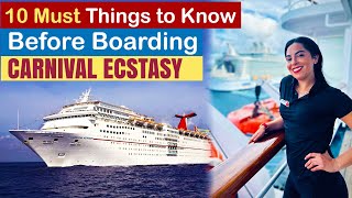 Carnival Ecstasy (Features and Overview)