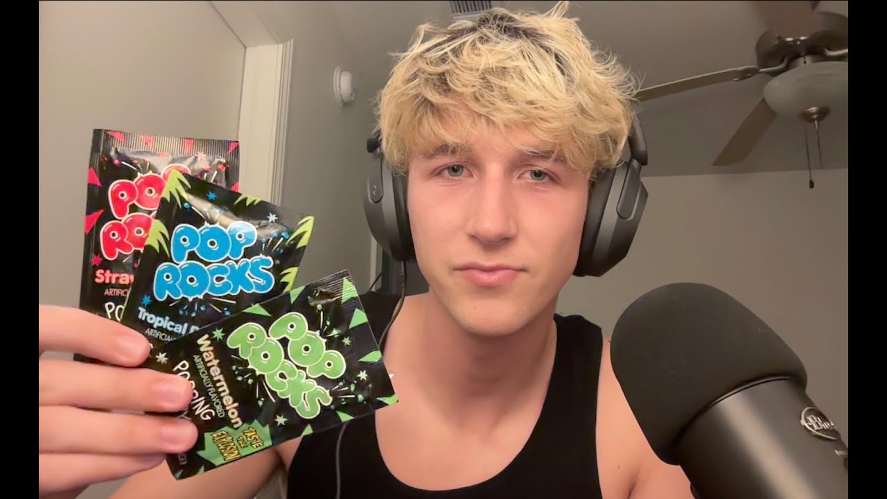 ASMR || POP ROCKS AND MYSTERY TRIGGER - YouTube
