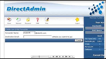 Direct Admin | Mail forwarder - Junga Hosting
