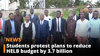 Students protest plans to reduce HELB budget by 3.7 billion