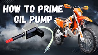 How to Prime the Oil Pump on KTM TPI Models and Prevent Engine Damages