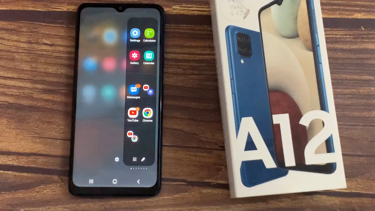 Samsung Galaxy A12 How to Turn On Edge Panels Win Big Sports