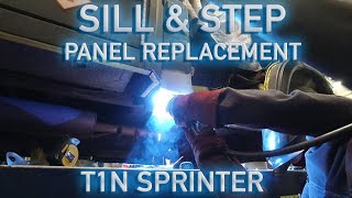 Sprinter Sill & Step Replacement  - Rust Busting