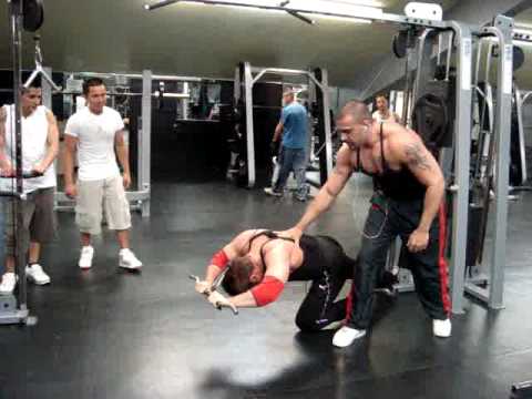 TRICEPS WORKOUT 290lb x 14