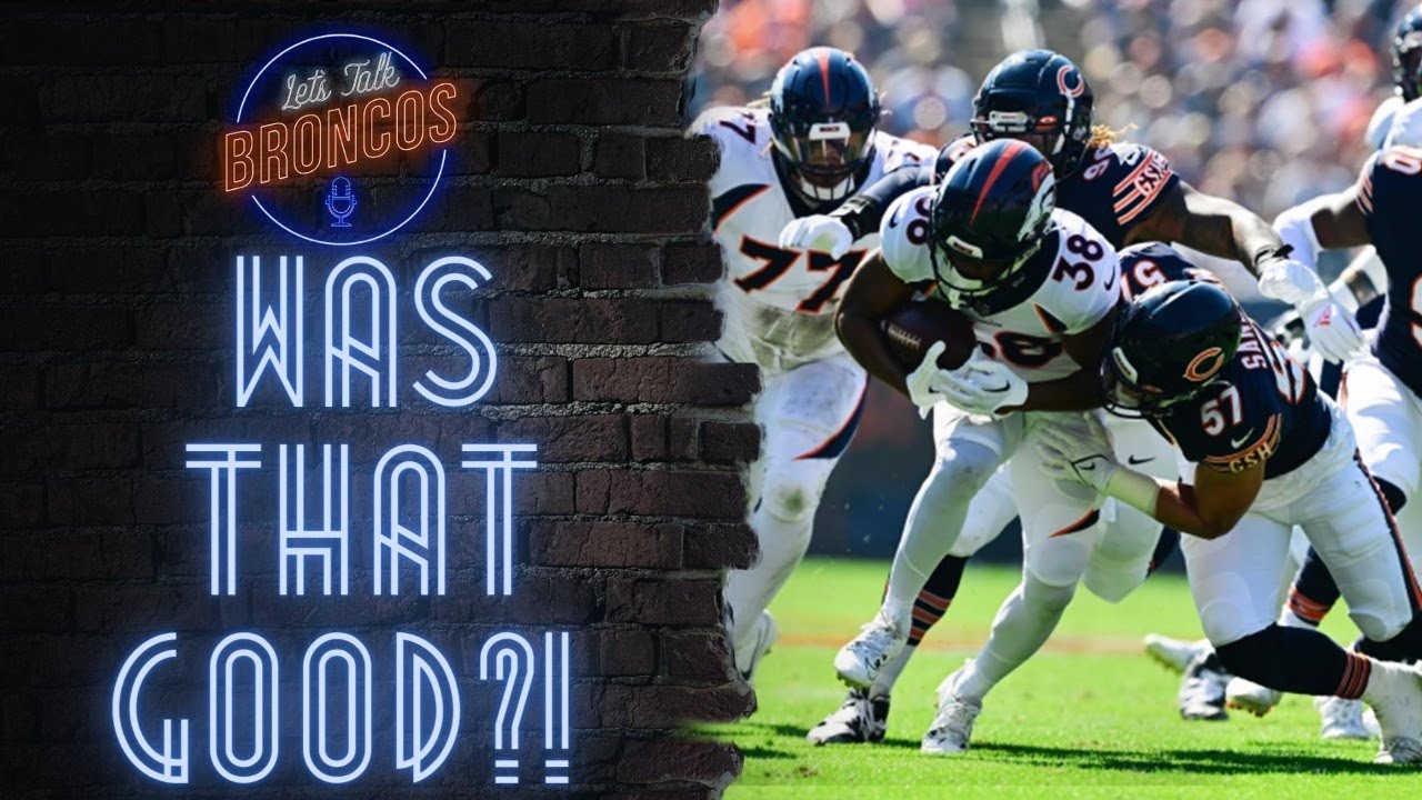 Reacting To The Denver Broncos' Bizarre Win Over The Chicago Bears ...