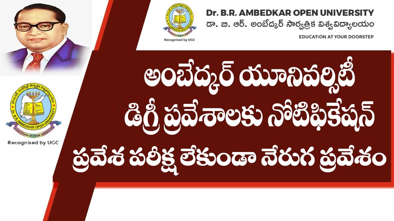 phd in dr br ambedkar open university