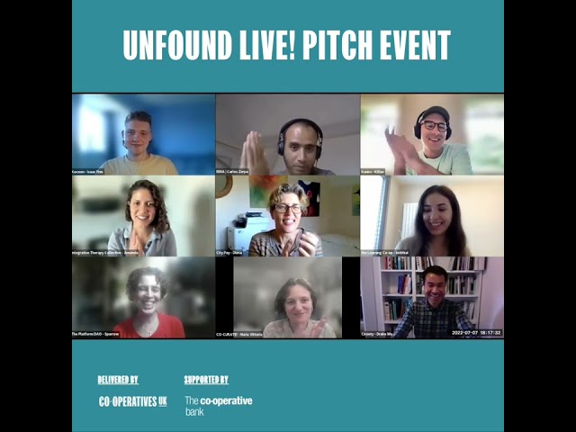 Watch UnFound Accelerator LIVE! Pitch event winners 2022 on YouTube.