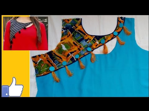 Stylish neck design female kurti | gala design | shirt neck design summer  2021 - YouTube | Dress shirts for women, Dress neck designs, Neck designs