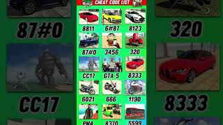 New Secret Cheat Code 😱 Indian Bike 3D #shorts #viral