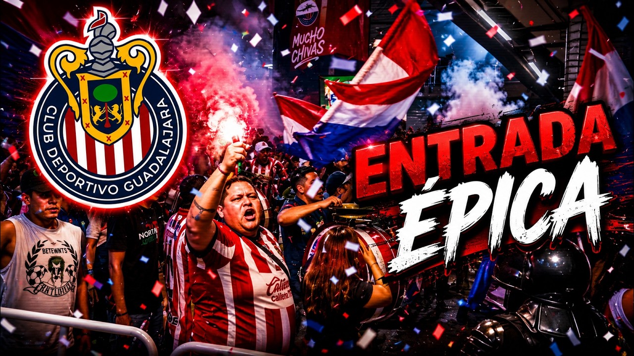 Así entró La Barra de Chivas contra Xolos 🔥 Chivas vs Tijuana 2026 ...