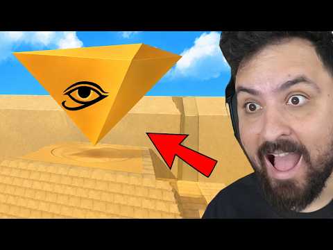CONSEGUI VIRAR A PIRAMIDE PARA BAIXO e DESCOBRI O SEGREDO QUE ELA TEM em SUPER BEAR ADVENTURE!!