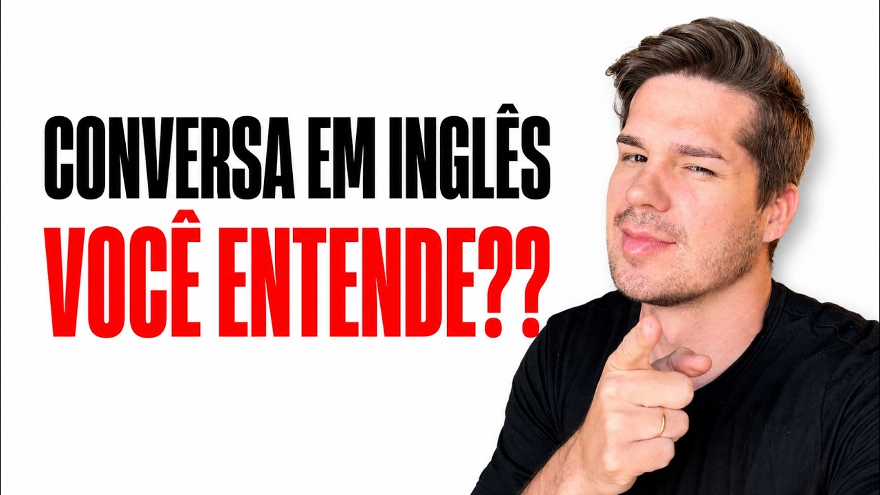 Conversa em inglês entre NATIVOS para Praticar