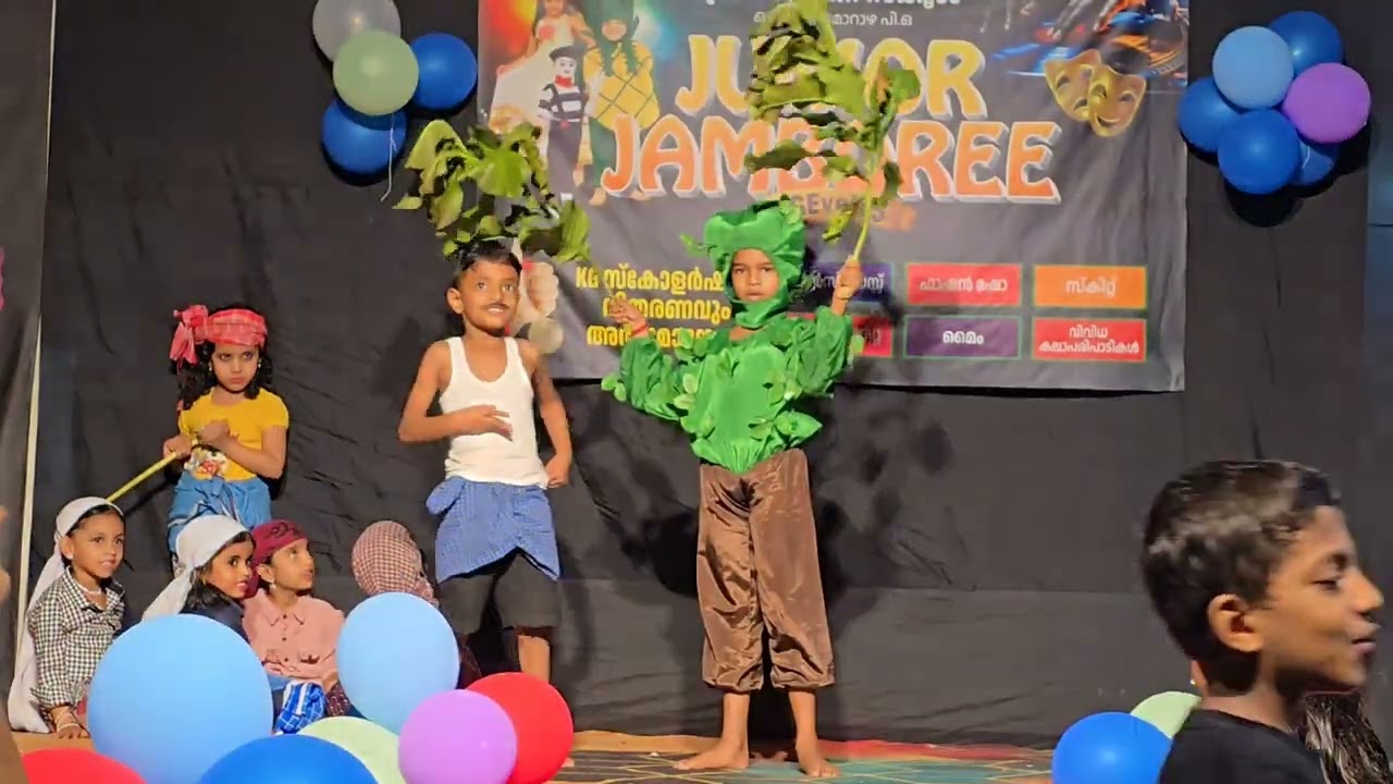 എൻ്റെ പൊന്നൂ മരം ഒരു വരം തന്നാണേ.. LKG കുട്ടികളുടെ Skit