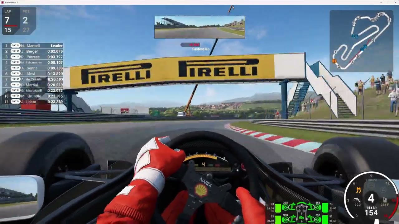 Automobilista 2 1992 Formula One World Championship Round 11. Portuguese Grand Prix.