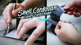 I Made a Luxury Card Holder From Shell Cordovan — America's Most Famous Shoe Leather