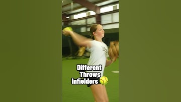 Infield throws. #infielder #softball