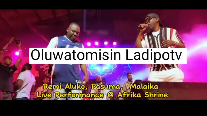 Remi Aluko Live in Concert, featuring Pasuma & Malaika. pt4