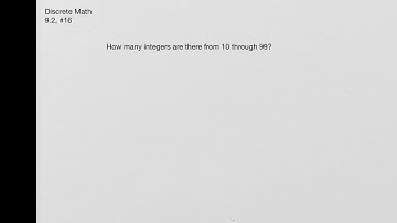 Discrete Math - 9.2, #16