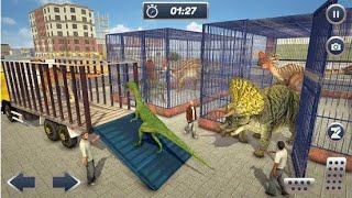 Jurassic Dinosaur Transport Offroad Truck Android Gameplay screenshot 2