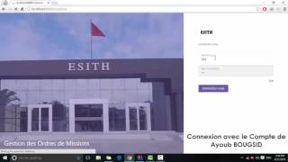 Application de Gestion des Ordres de Mission - Spring / JSF