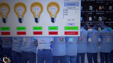 Visual Studio SCADA ควบคุมเปิดปิดไฟ ผ่าน Arduino สื่อสารผ่าน SerialPort (VB) C,C++,C# #DIY #WasanDIY