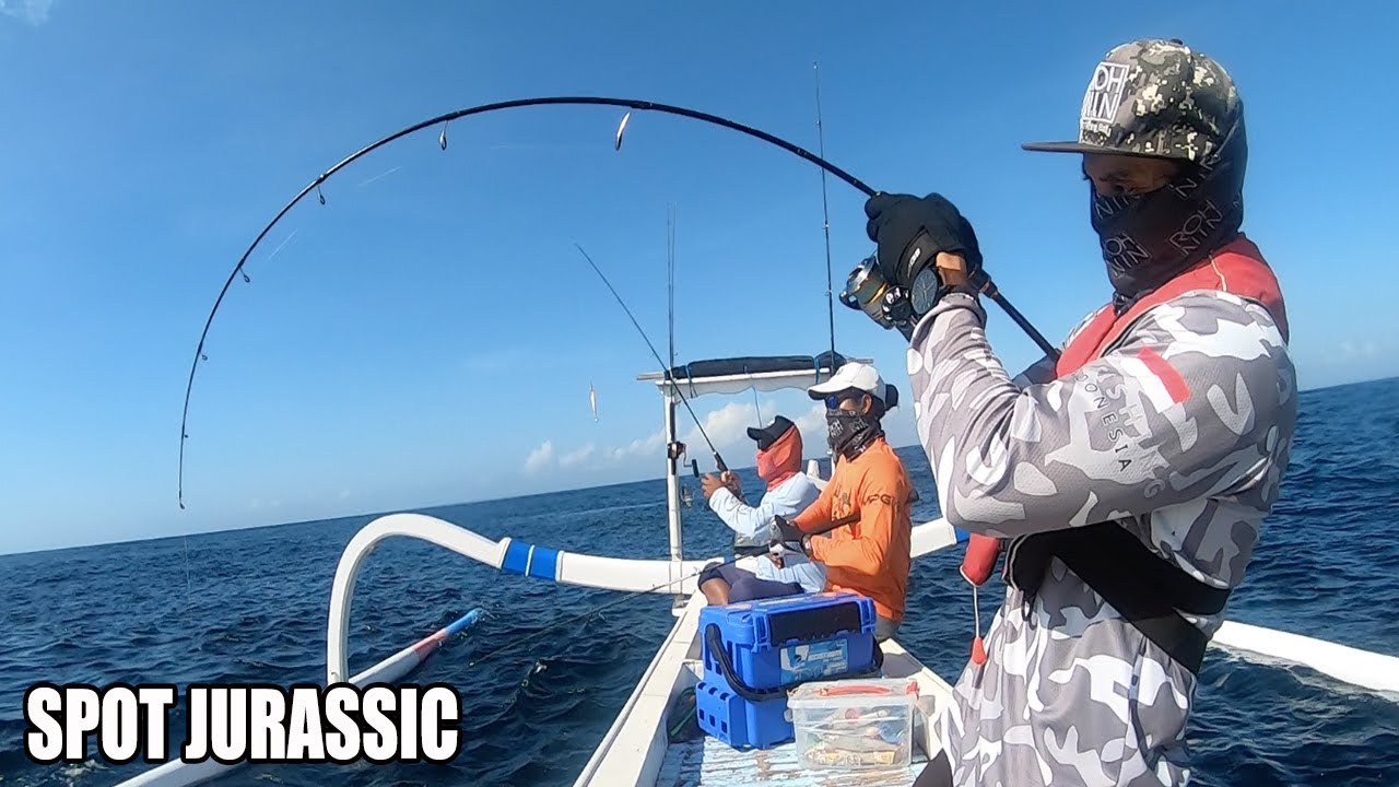 MANCING LIGHT JIGGING PAKE JORAN BARU DI SPOT JURASSIC, LIHAT HASILNYA