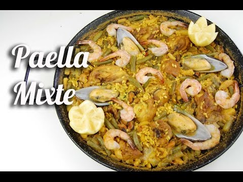 Paella mixte