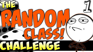 The Random Class Challenge! Ep. 1 - Countering Shotguns (Live Commentary)