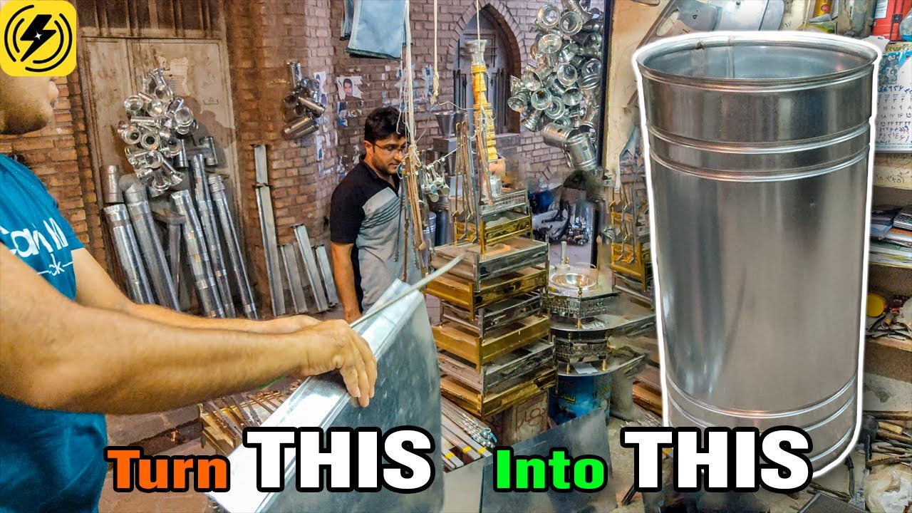 Process of Making Aluminum Chimney - YouTube