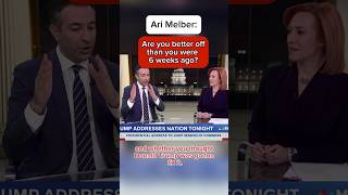 Ari Melber: 'Are you better off than you were six weeks ago?'
