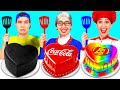 自分 VS おばあちゃんの料理チャレンジ | クレイジーなハックとレシピ TeamTeen Challenge