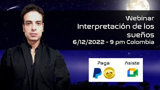 Interpretacion de los sueños 😴 [TEORÍA + PRÁCTICA] Webinar meet