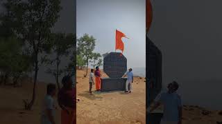 hadsar fort #bhagawa #swarajy #shivba #trekinglover #shivajimaharajjayanti