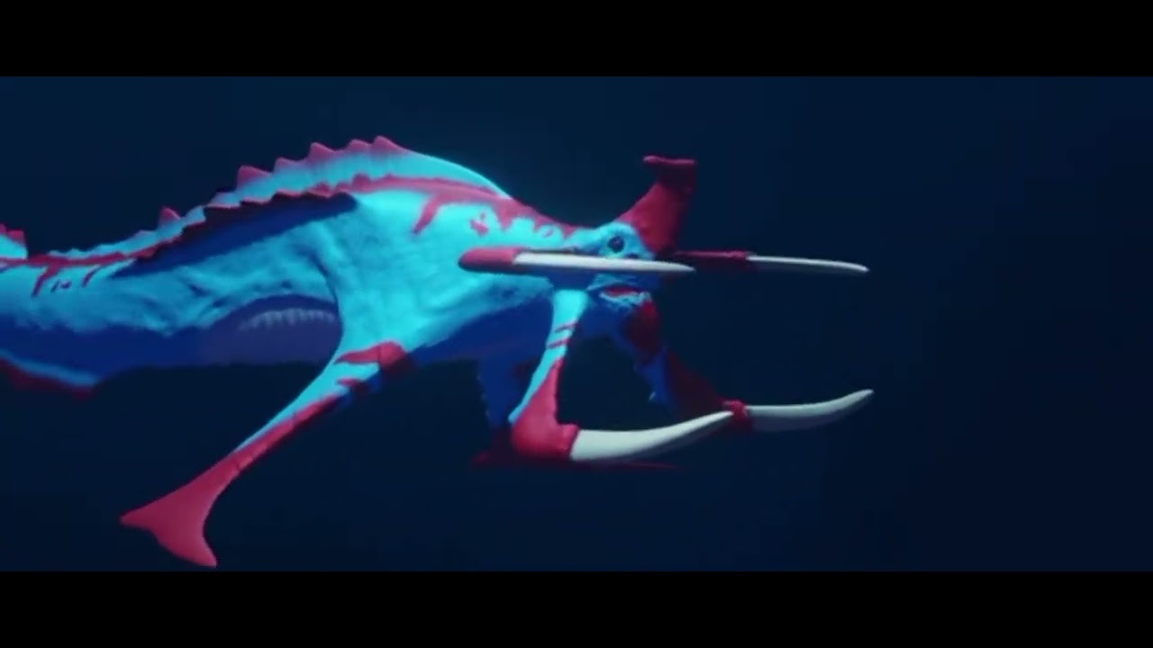 LEVIATHAN EAT LEVIATHAN FISH EAT FISH SIZE COMPARISON 3D