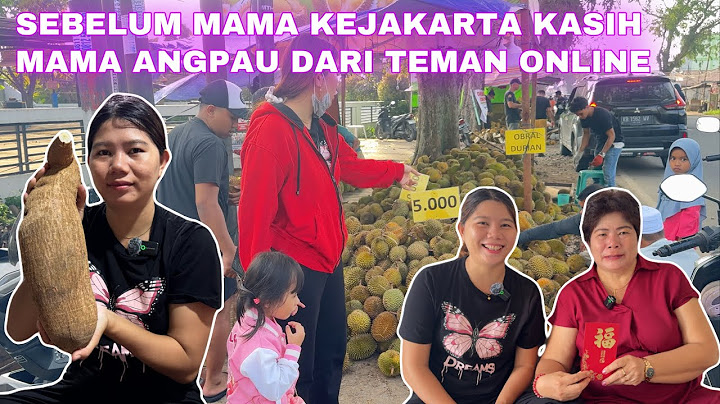 MAMA DAN AFONG BERANGKAT JAKARTA, PULANG DARI RUMAH PONTIANAK LANGSUNG BIKIN SINGKONG GORENG