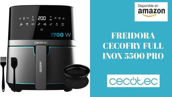 Cecotec Cecofry Full Inox 5500: análisis y opinión honesta 