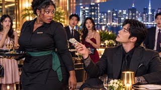 $1 MILLION IF YOU CAN SERVE ME TONIGHT KOREAN MAFIA BOSS SAID_THE CURVY BLACK WAITRESS STUNNED HIM