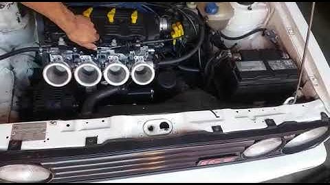 VW Caddy 2.0l 16V ABF motor with throttles