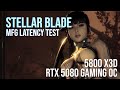 Multi-Frame Generator Latency Test - Stellar Blade Benchmark  [RTX 5080  - 4K, Ultra / DLAA]
