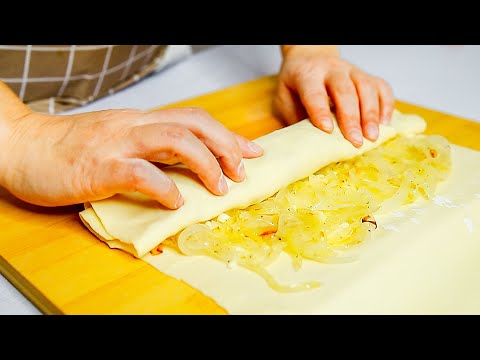 Бабушка научила готовить самую вкусную начинку ИЗ ЛУКА ЗА КОПЕЙКИ / КТО ПРОБУЕТ, ПРОСИТ РЕЦЕПТ!