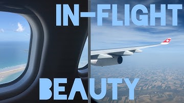 In-Flight Beauty Hacks!! | What To Do On A Plane When Bored!! Free Swiss Business Class