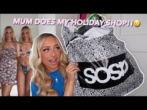 Letting My MUM Do My ASOS Holiday Shop!!??? NEW IN ASOS