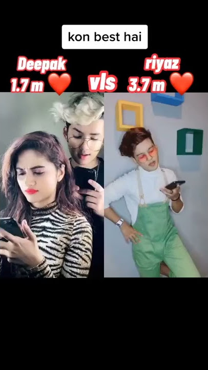 Riyaz aly Vs Deepak Joshi New tik tok video ll#instagrams reels viral video ll killer boy Rajan ll