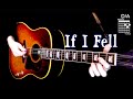 If i fell  acoustic cover  j160e isolated